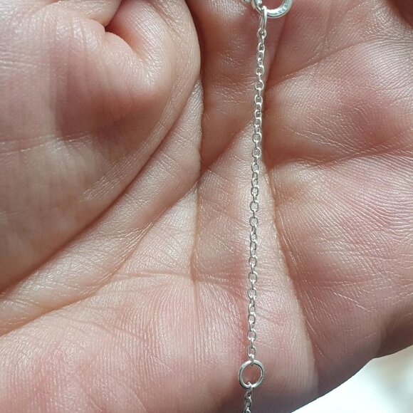 Tous Sterling Silver Black Bear Onyx Necklace - Picture 4 of 7